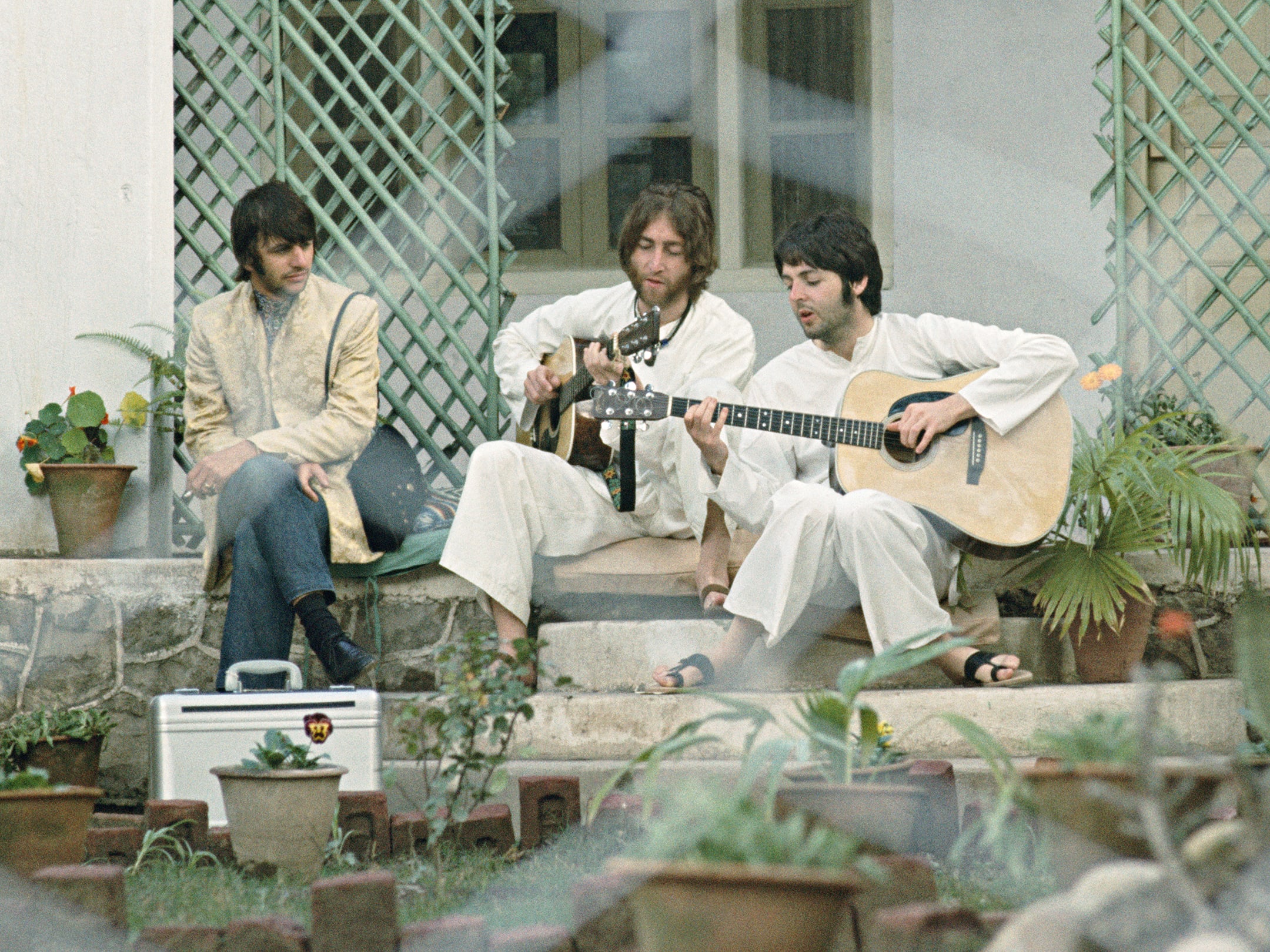 the beatles trip to india