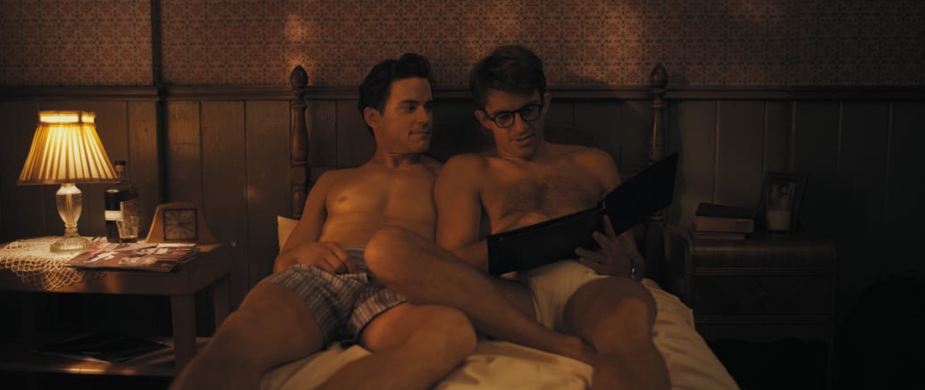 Jonathan Bailey and Matt Bomer in Fellow Travelers