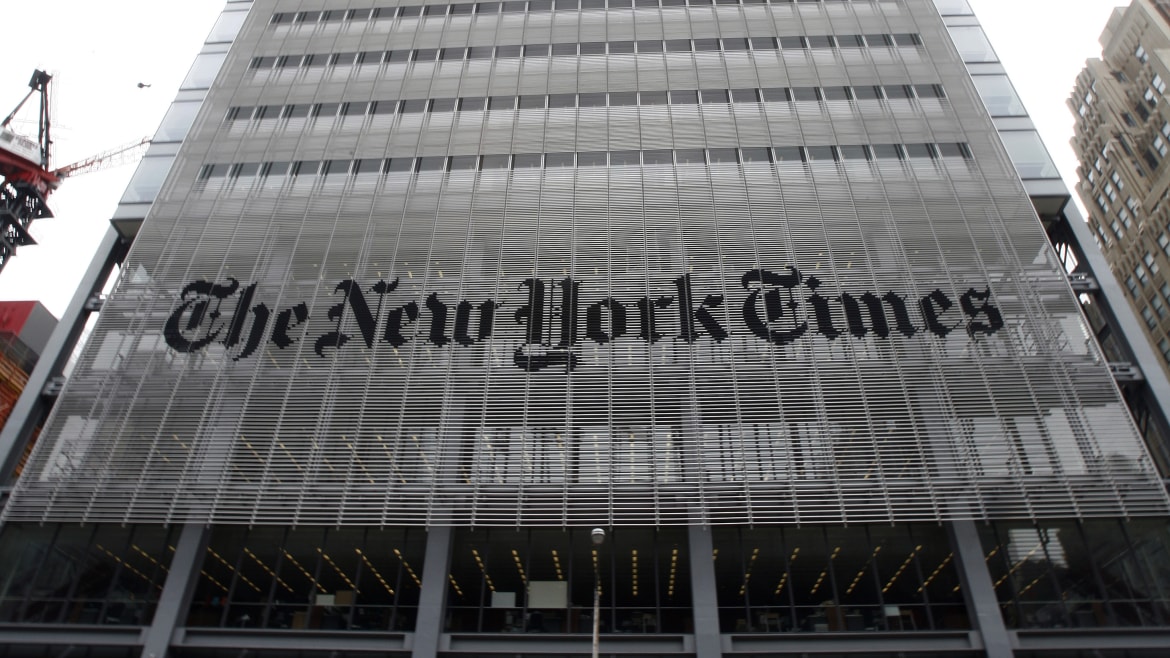 New York Times Blasts Staffers Who Condemned Paper’s Trans Coverage