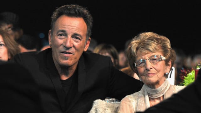 Bruce Springsteen and Adele Springsteen in 2013
