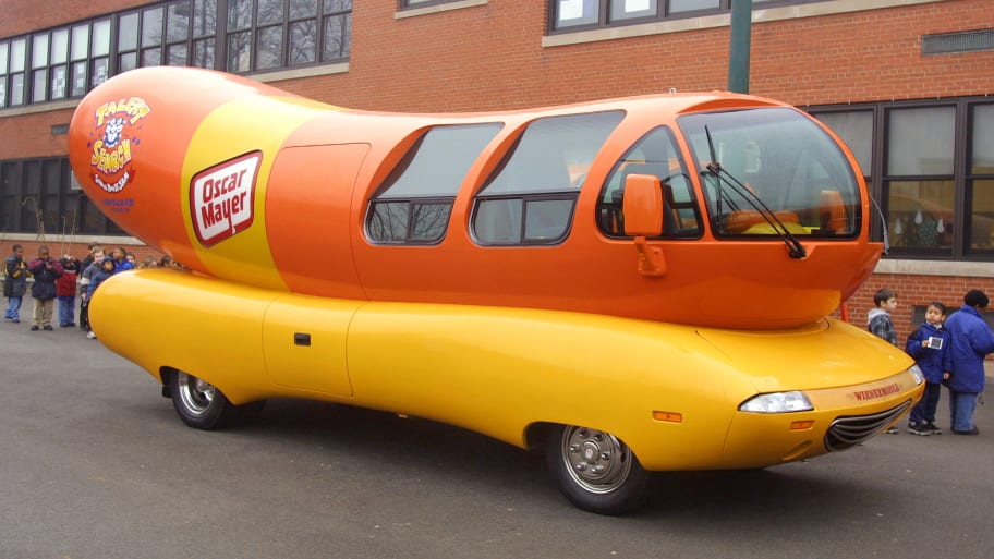 An Oscar Mayer Wienermobile