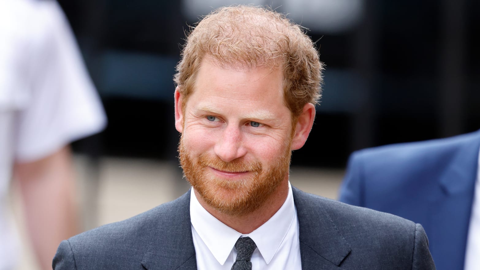 Prince Harry, Duke of Sussex arrives at the Royal Courts of Justice on March 30, 2023 in London, England.