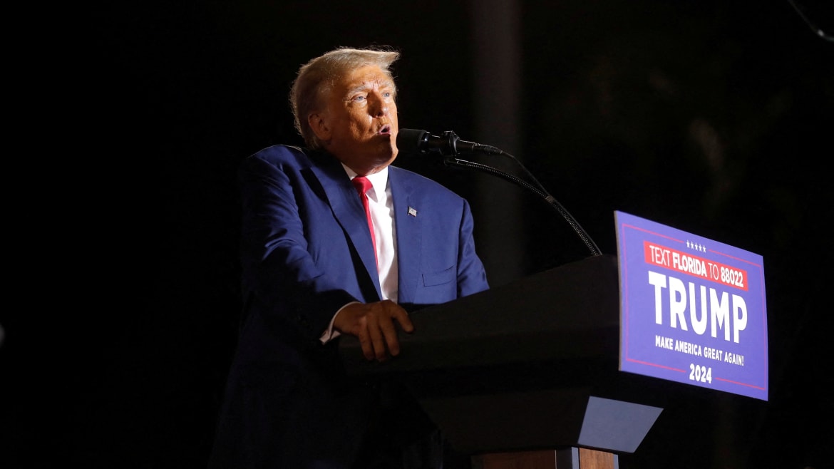Trump (Accidentally) Has a Rare Moment of Truth at Iowa Rally