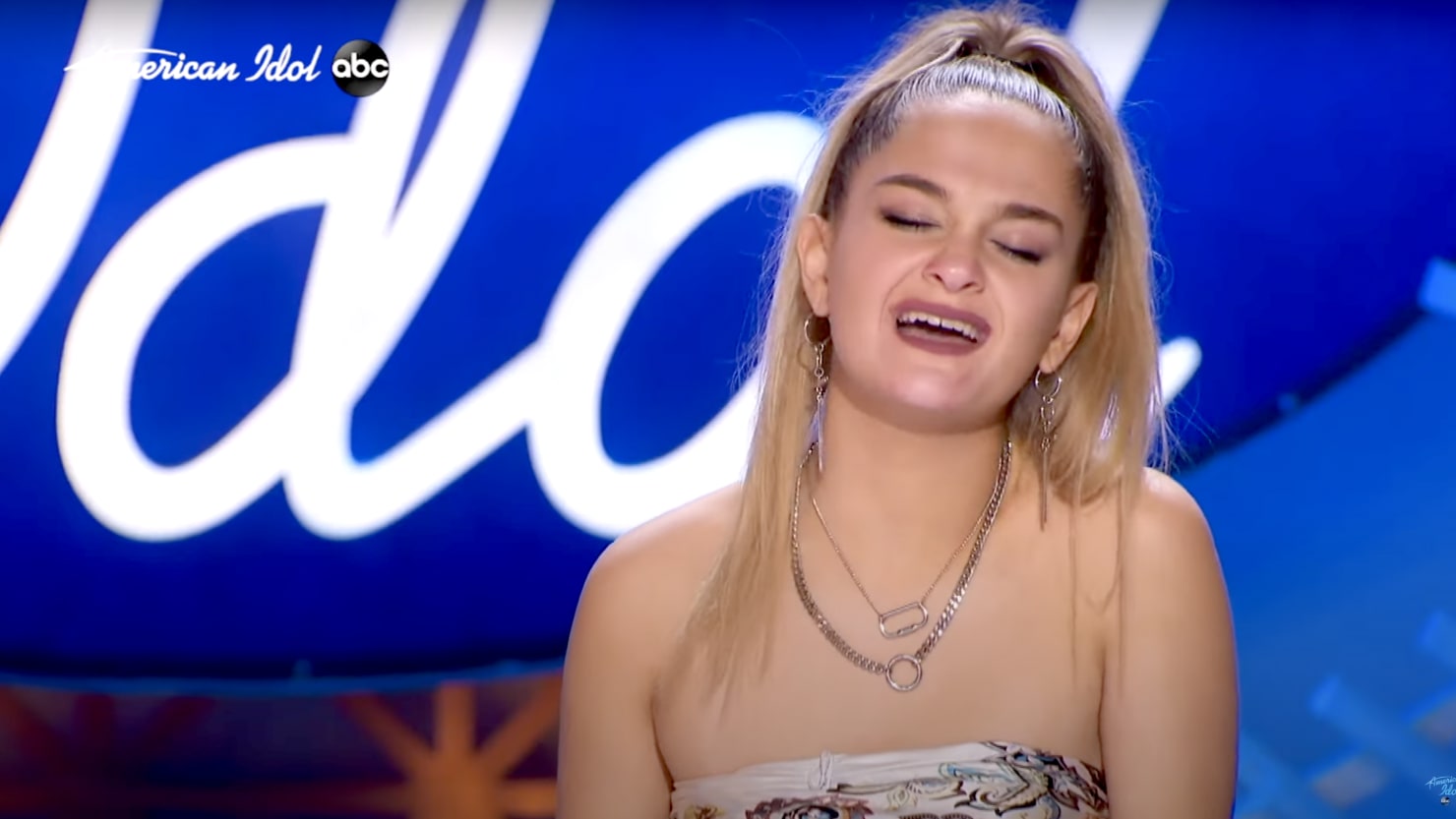 Claudia Conway goes to Hollywood, catches the judges of “American Idol” with Adele and emotional confession