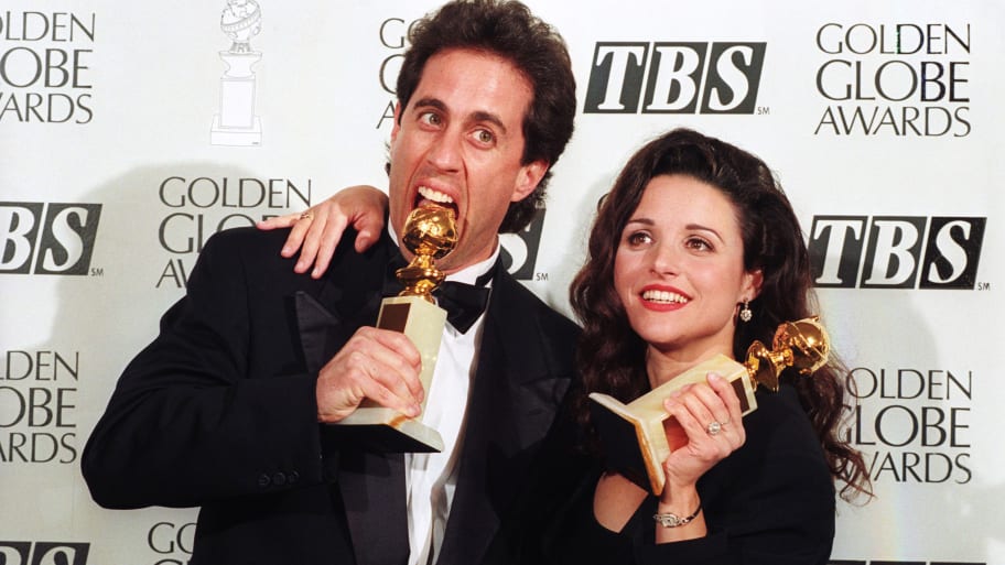 Jerry Seinfeld and Julia Louis-Dreyfus.