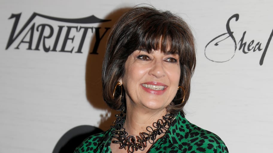 Christiane Amanpour poses on the red carpet at the 2019 Variety's Power of Women event in New York, U.S., April 5, 2019. 