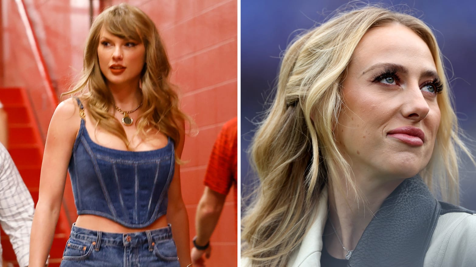 Taylor Swift and Brittany Mahomes