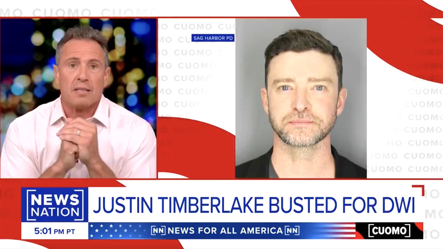 Chris Cuomo defends Justin Timberlake from “gotcha” media