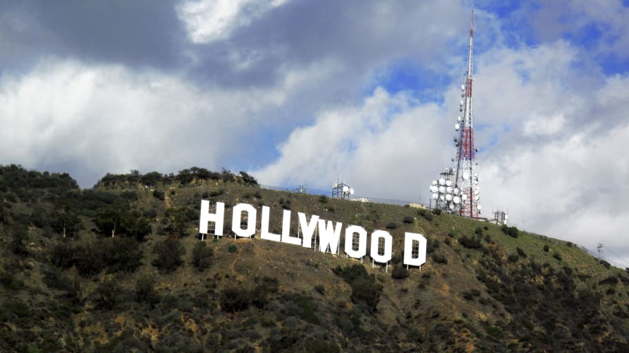 A view of the Hollywood sign in the Hollywood Hills in Hollywood, California in this December 13, 2009 file photo. 