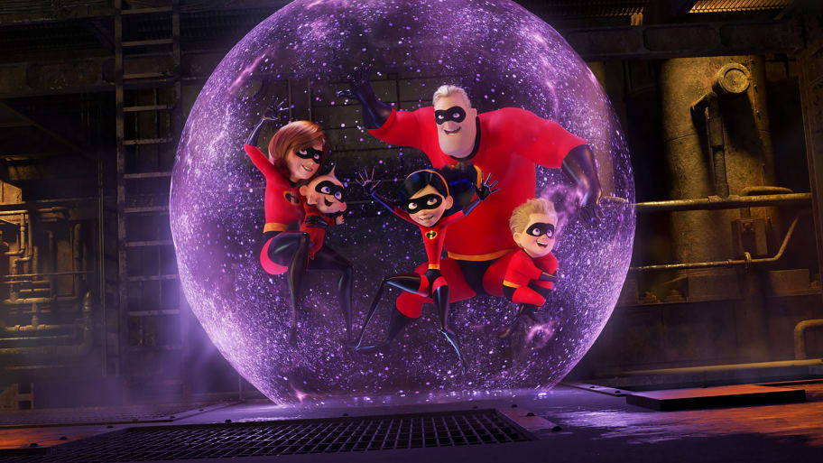 A still from The Incredibles 2.