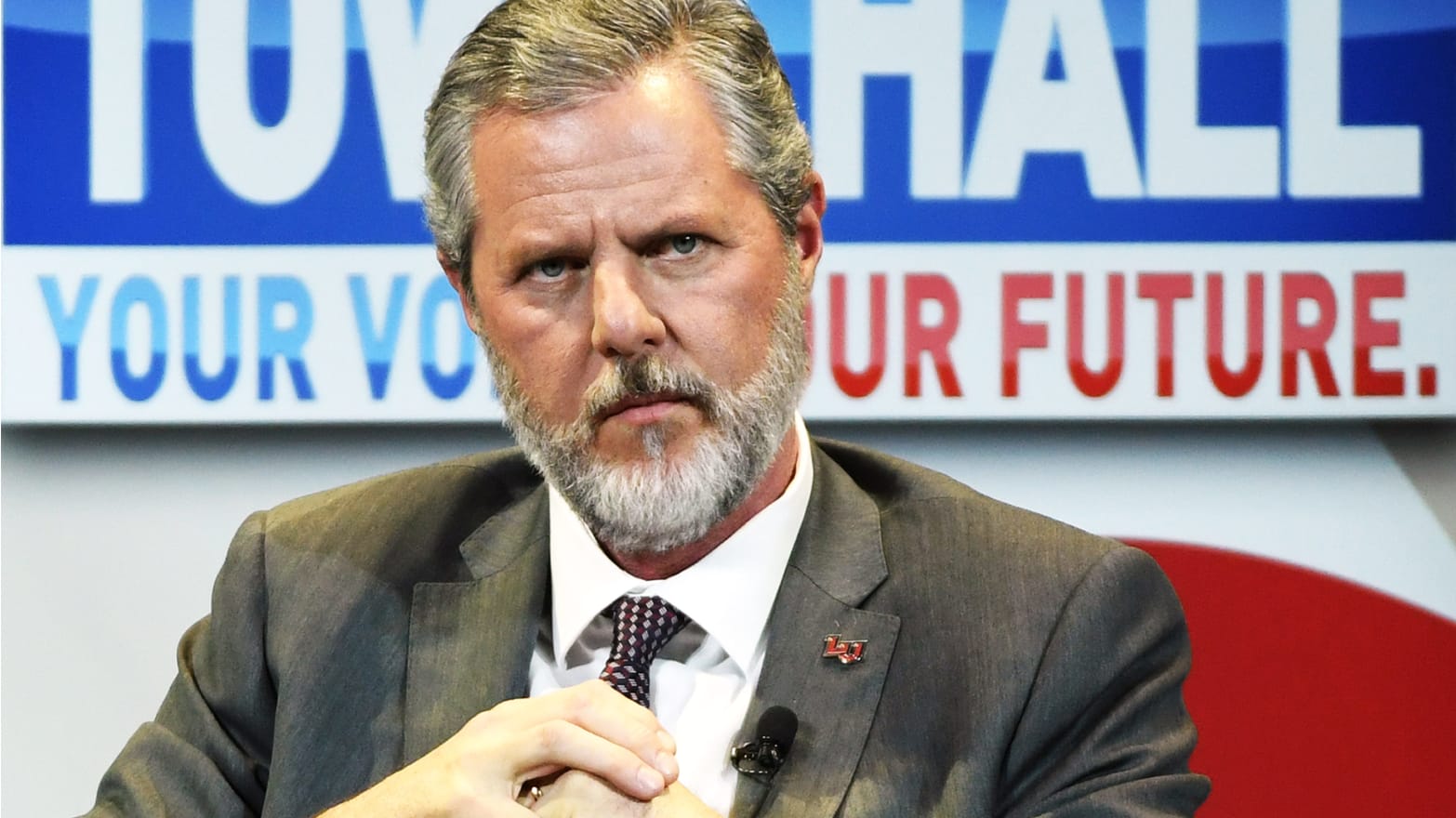 Jerry Falwell Jr.s Years of LGBTQ Hypocrisy End With the Splash of a Pool image pic