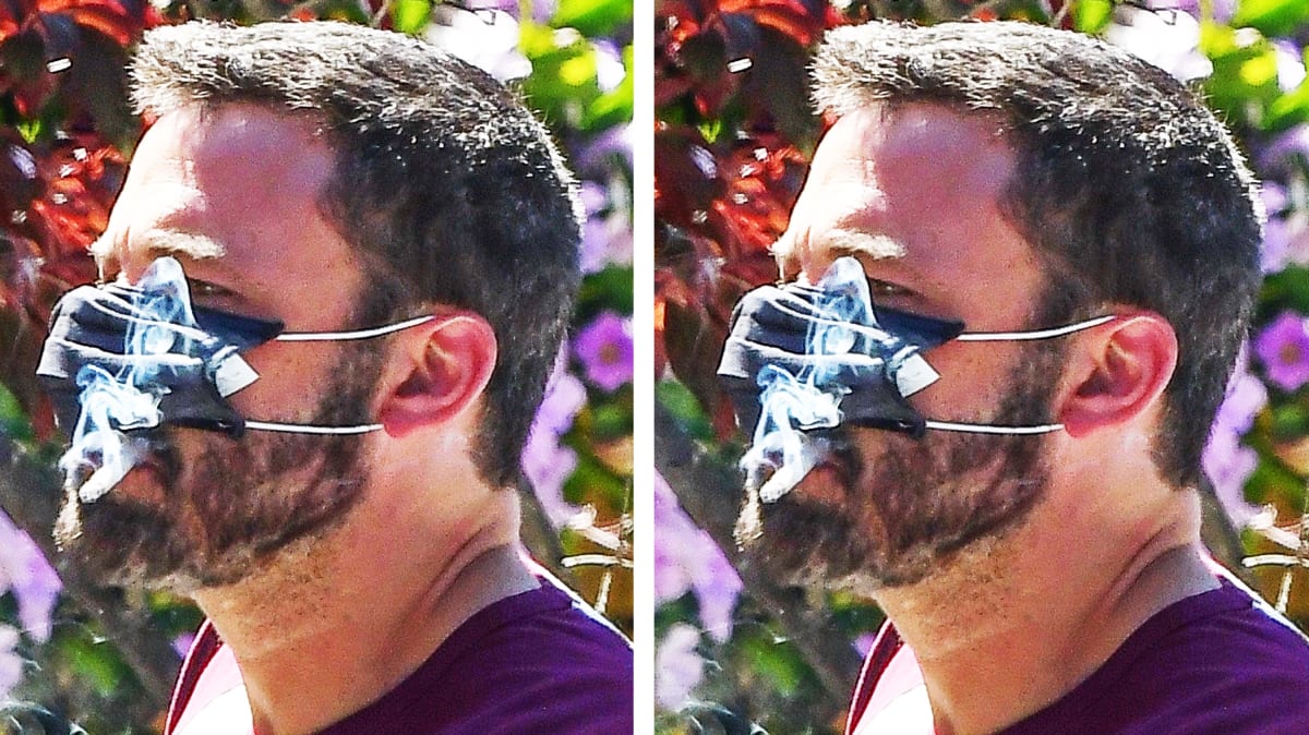 Ben Affleck Smoking In A Mask Might Be The Ultimate Coronavirus Meme