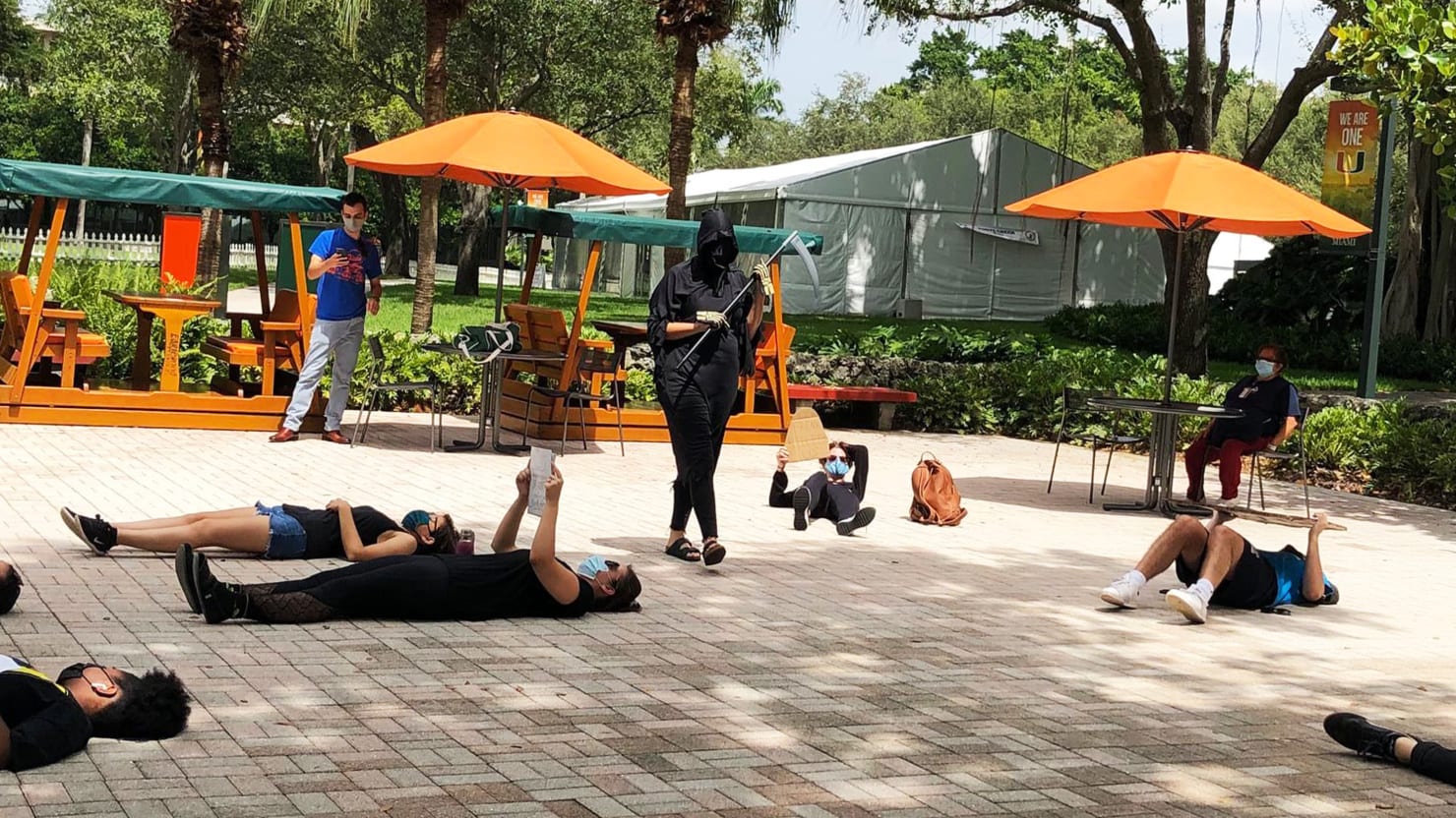 How Masked COVID-19 Protesters at the University of Miami Obtained Outed by Their College