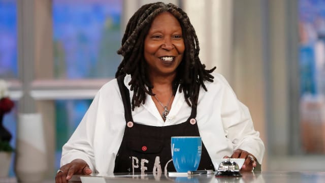 A photo of Whoopi Goldberg on The View