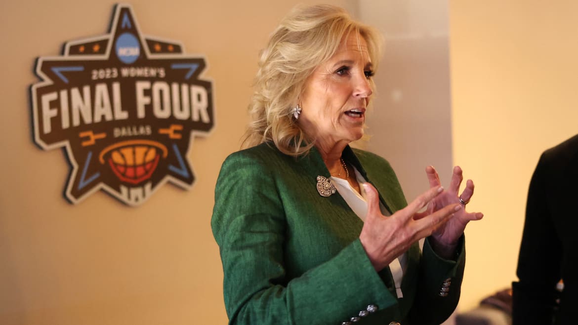 Jill Biden Insulted the LSU NCAA Women’s Basketball Champs (and All Black Athletes)