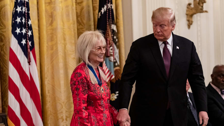 Donald Trump and Miriam Adelson