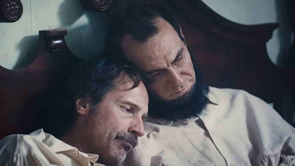 Film still from Lover of Men: The Untold History of Abraham Lincoln