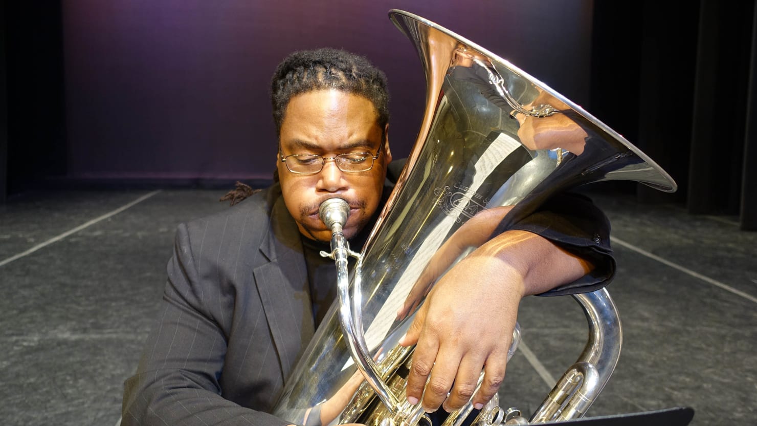 Richard White Was a Homeless Kid. Then, With a Tuba, He Made Music