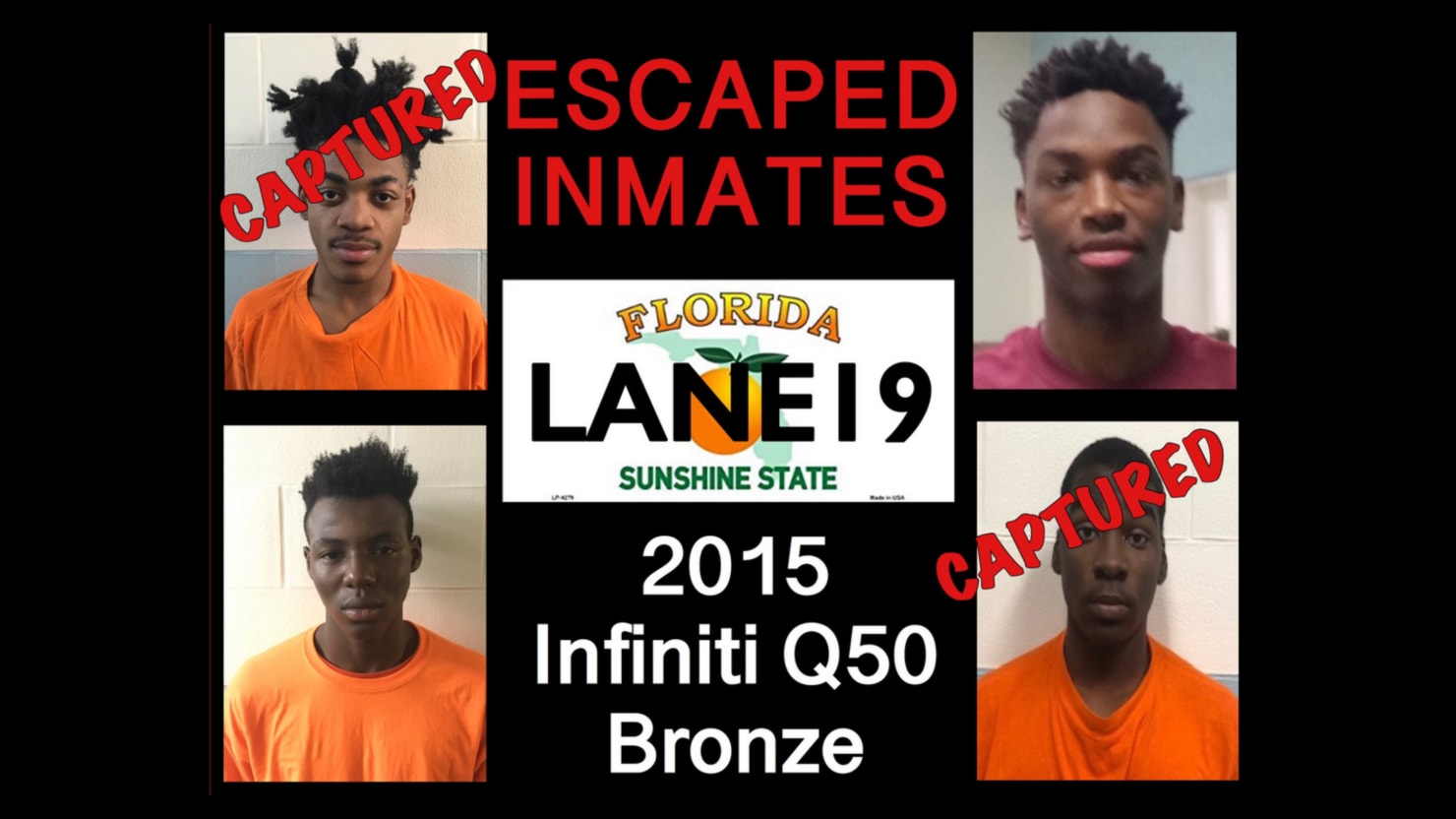 Four Inmates Faked a Fight to Escape Florida Juvenile Detention Center