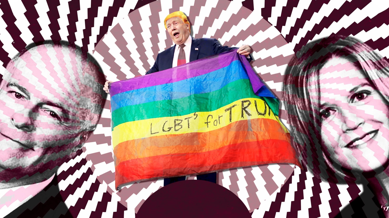 The Reality Defying Shame Of Lgbtq Log Cabin Republicans Who Endorse Trump