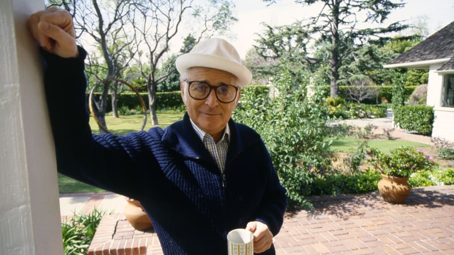 Norman Lear at home in Los Angeles.