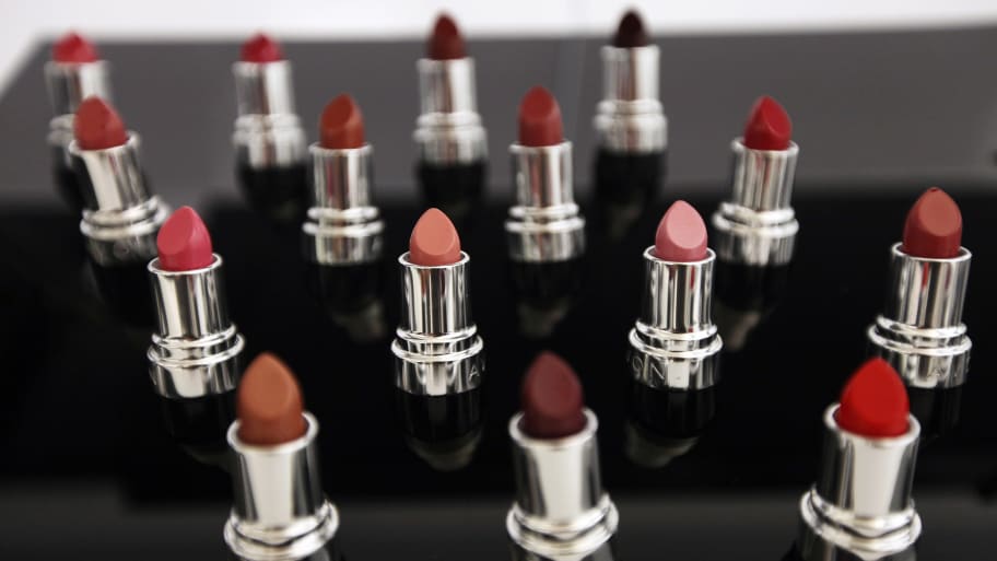 Avon lipstick products are displayed inside the newly completed U.S. headquarters for Avon Products Inc. on Sept. 14, 2011, in New York City.