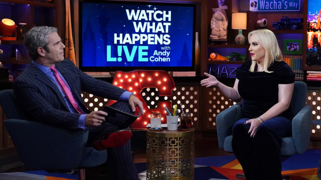 Andy Cohen and Meghan McCain