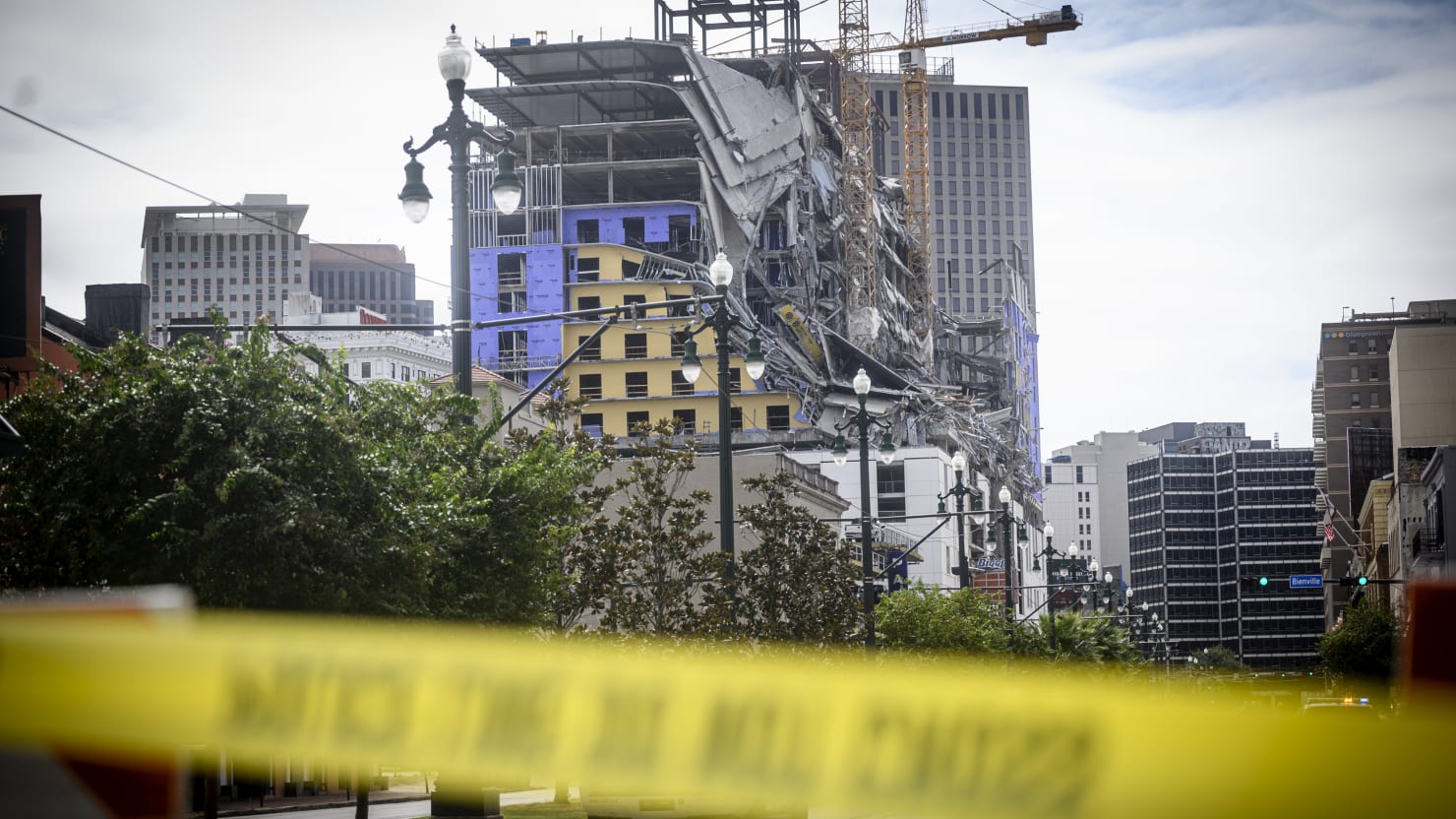 Video: Hard Rock Hotel in New Orleans Where Three Died Demolished1480 x 832