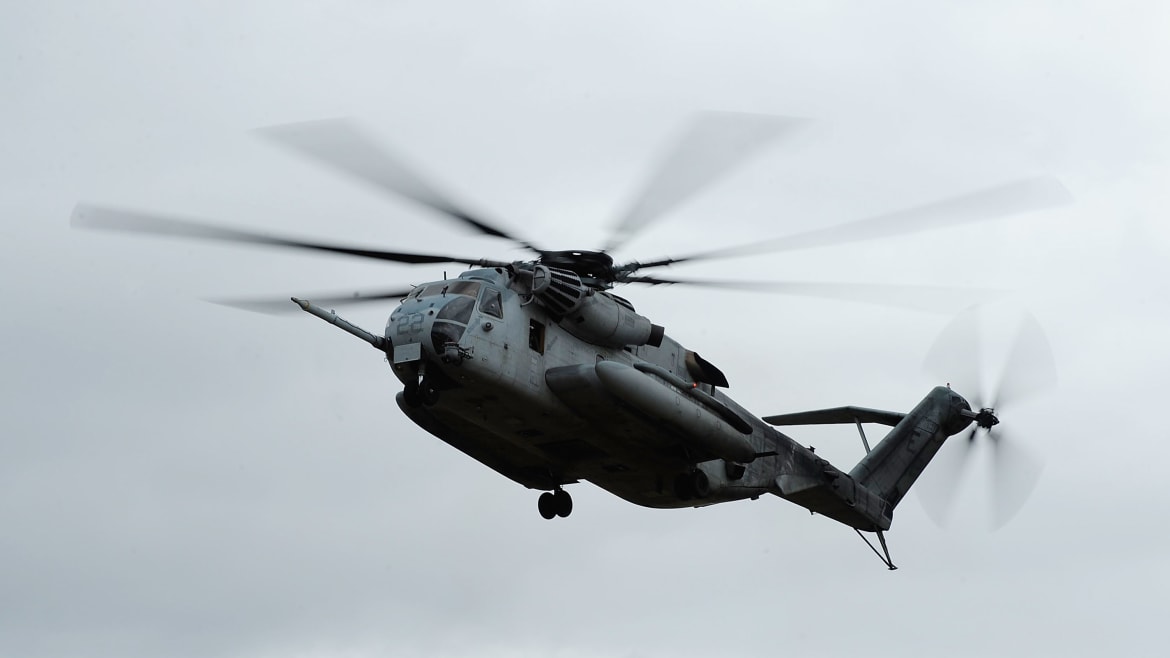 U.S. Marine Corps Identifies Five Killed in Helicopter Crash