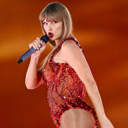 Taylor Swift performs at the Eras Tour in Paris
