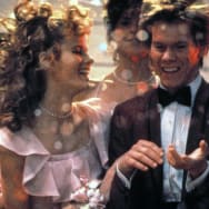 Lori Singer and Kevin Bacon in 'Footloose'