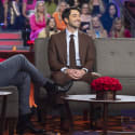 Jesse Palmer and Joey Graziadei on The Bachelor Episode 10.