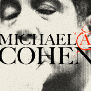 Photo illustrative gif of Michael Cohen with the words "Michael A. Cohen" on top, with the "a" circled, with arrows pointing