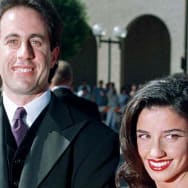Jerry Seinfeld and Shoshanna Lonstein