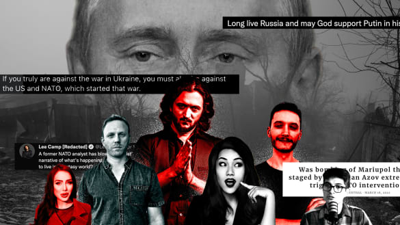 Meet the Sneakiest Defenders of Putin's Invasion of Ukraine