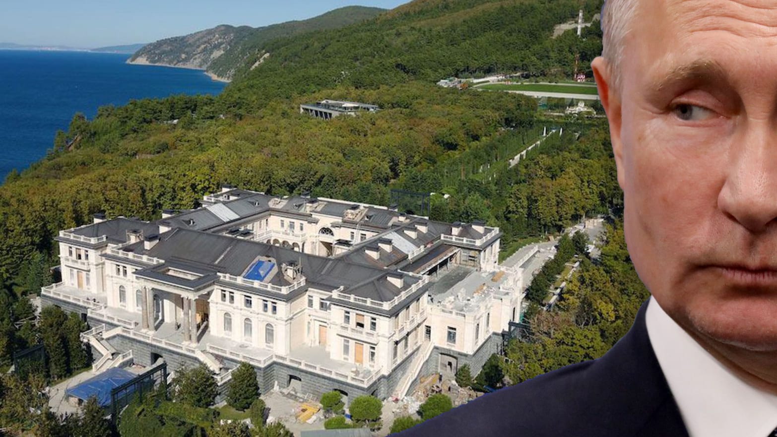 Putins Vacation Retreat Inflamed Protesters, So Putin Denies Owning the Billion-Dollar Palace