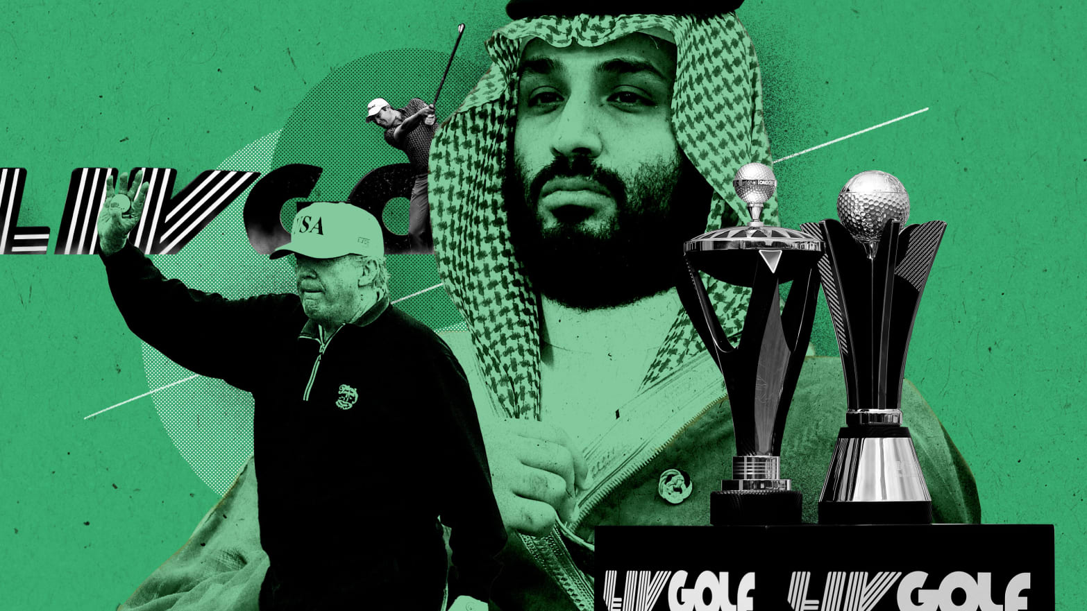 With LIV Golf Trump Is Helping the Saudis Buy Their Way Into American Hearts