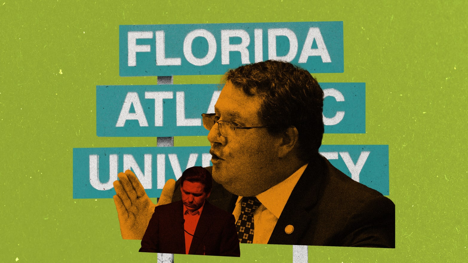An image of Florida Atlantic University sign