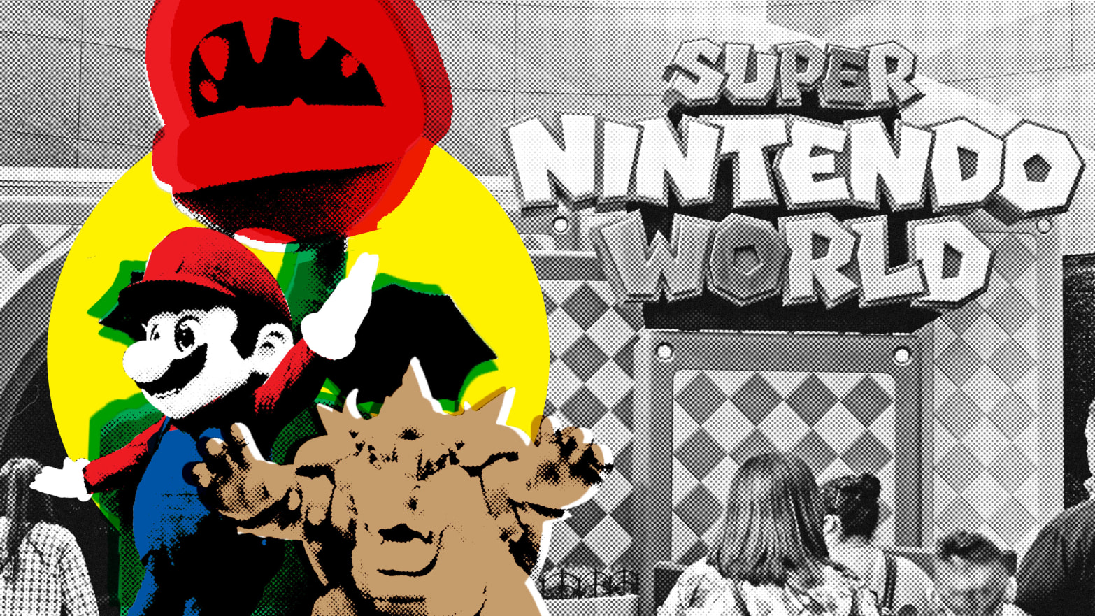 The Super Mario Bros. Movie - Bowser's World Key Art Wall Poster