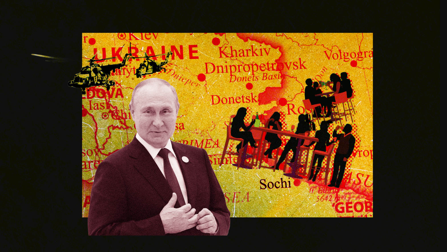 The Alternate Reality of Russian Elite During Vladimir Putins War in Ukraine photo
