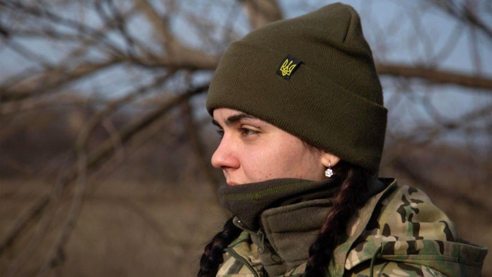 Ukrainian soldier Dosia