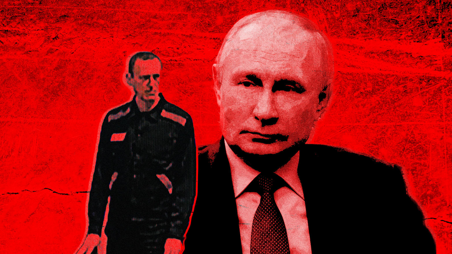 President Putin and Alexei Navalny