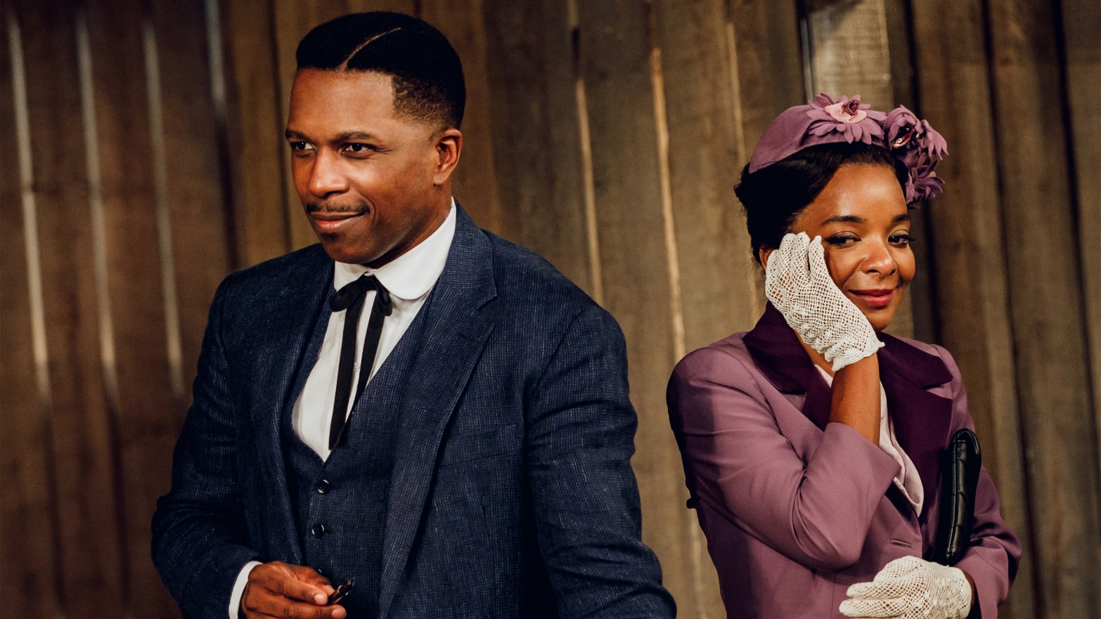 Leslie Odom Jr. and Kara Young in Purlie Victorious.