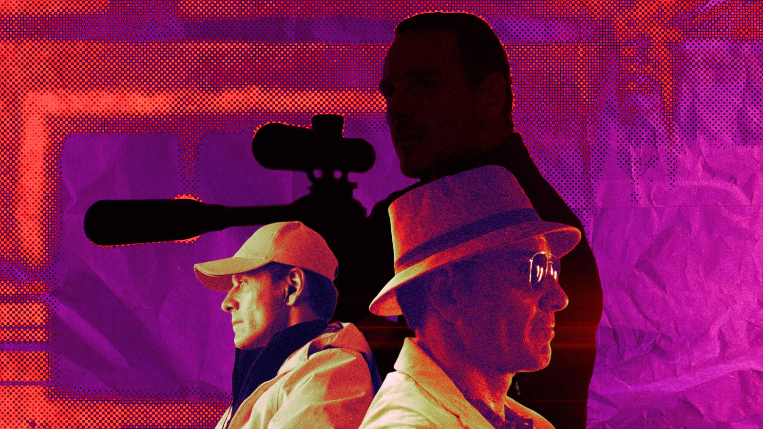 A photo illustration of Michael Fassbender in Netflix’s The Killer.