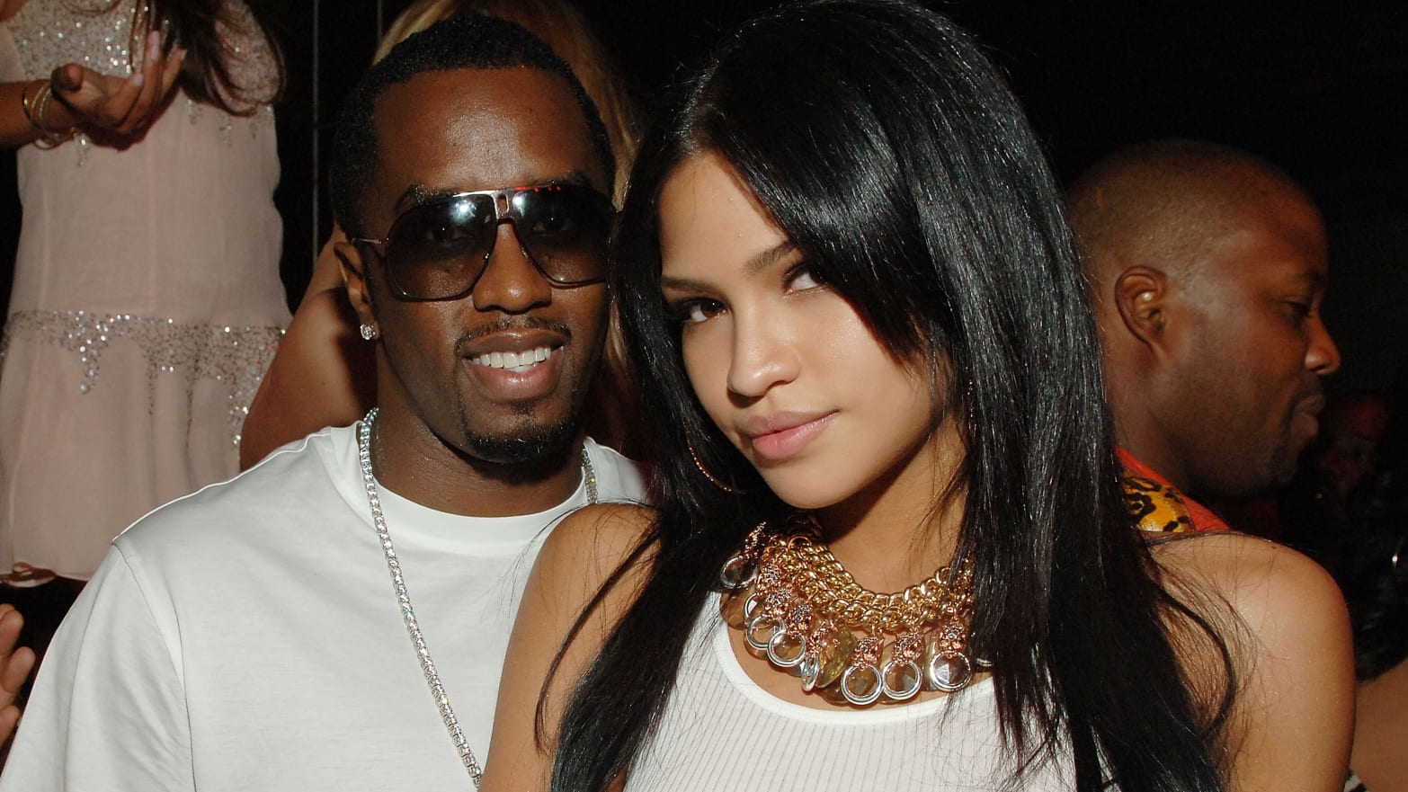 Diddy and Cassie in Las Vegas in 2007