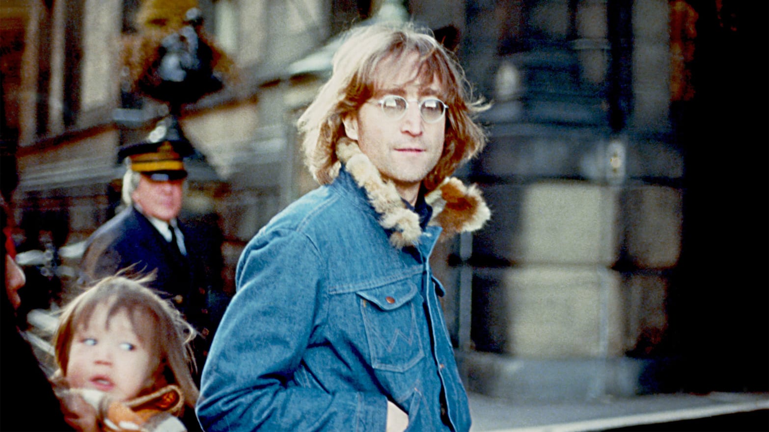 Former Beatle John Lennon in 1977 in New York City.