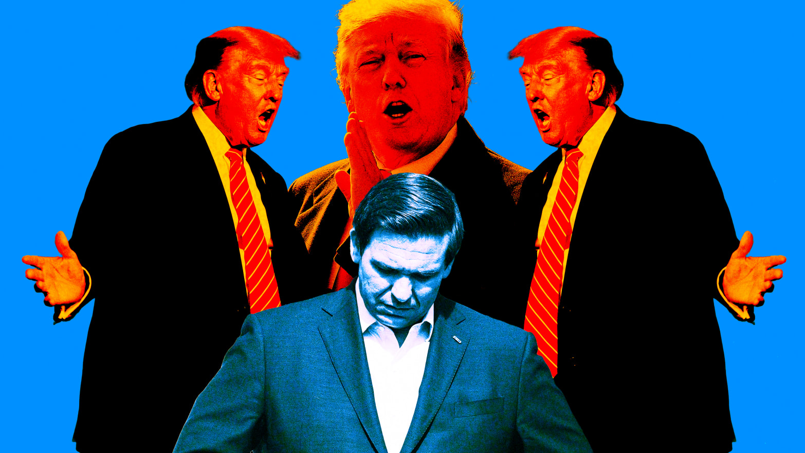Ron DeSantis Actually Endorsed Trump, Who Called Him All These Nasty Things