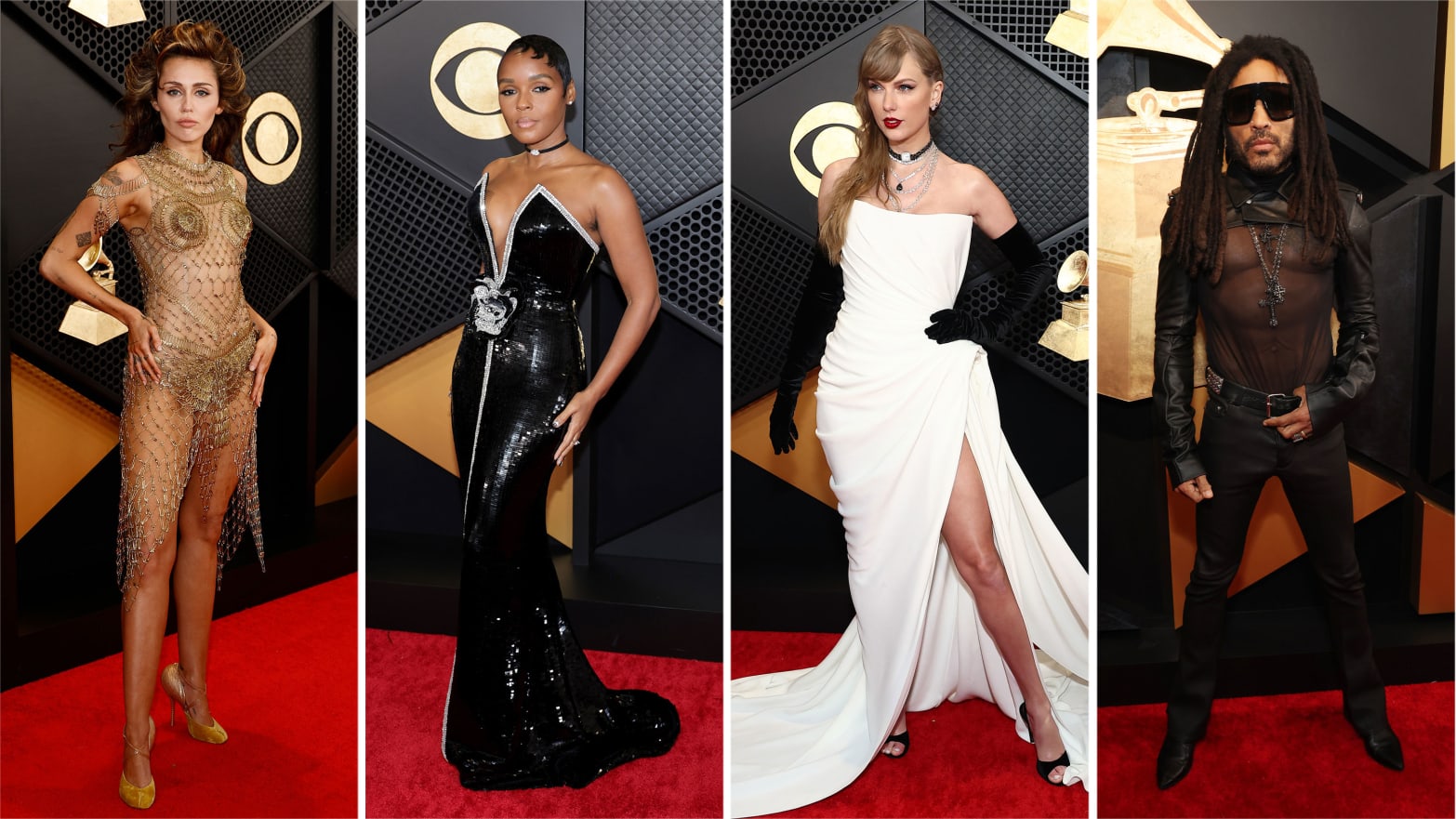 Miley Cyrus Leads the BestDressed Drama on the 2024 Grammys Red Carpet