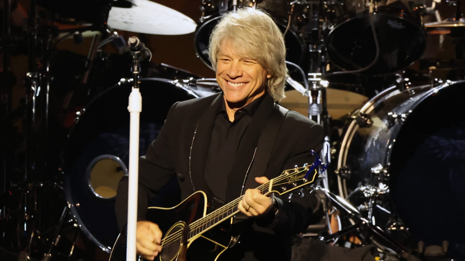 Jon Bon Jovi performs at MusiCares Person of the Year honors
