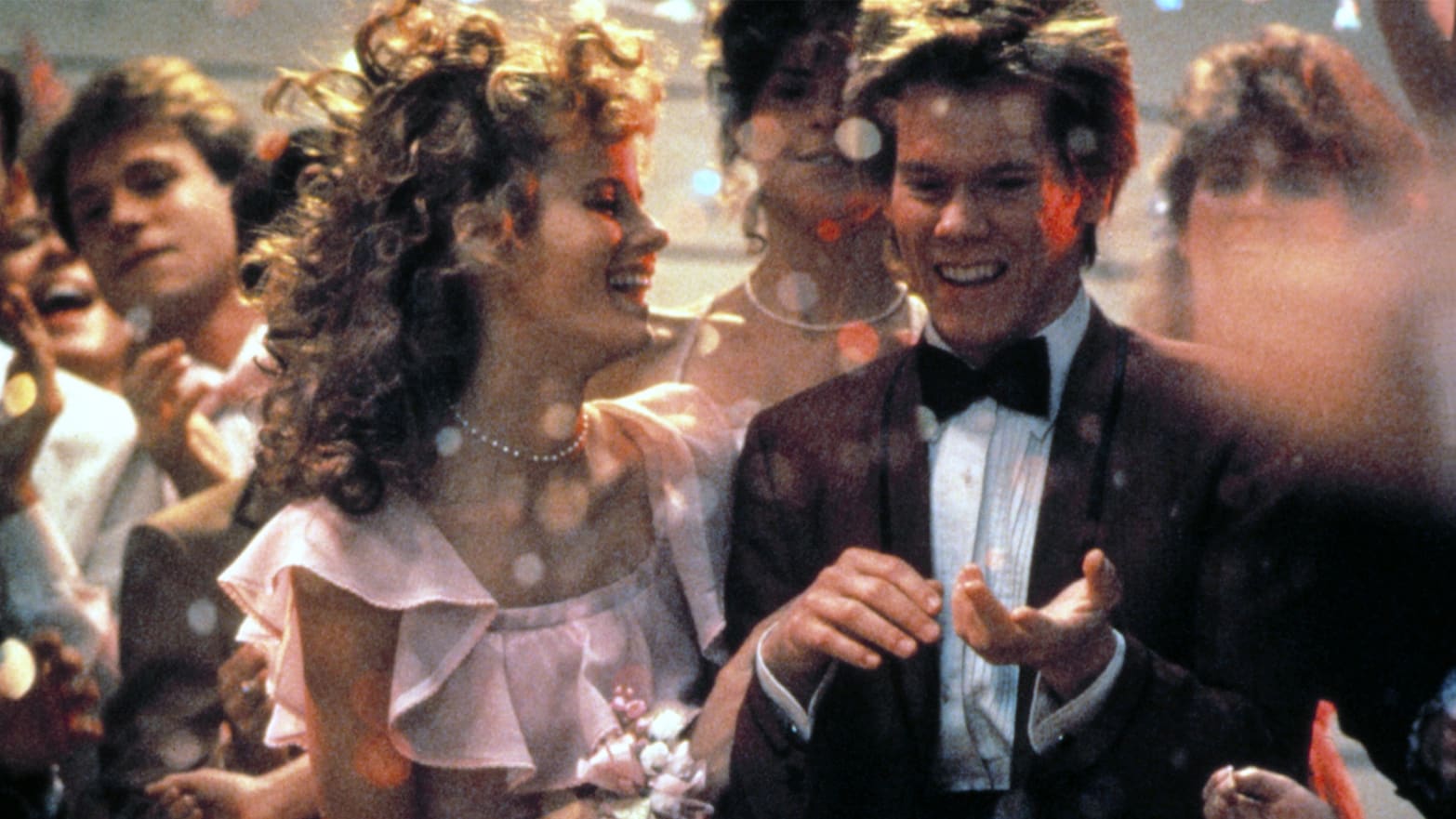 Lori Singer and Kevin Bacon in 'Footloose'